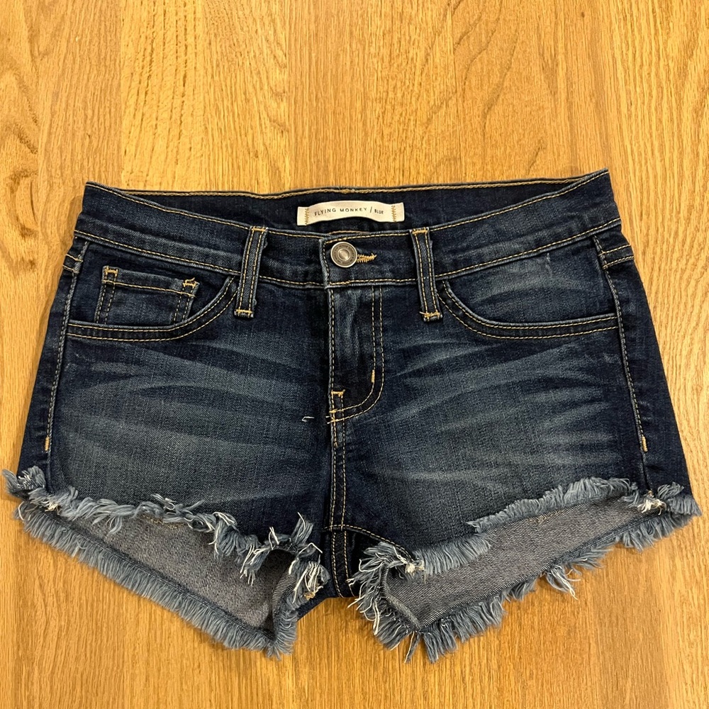 Denim shorts